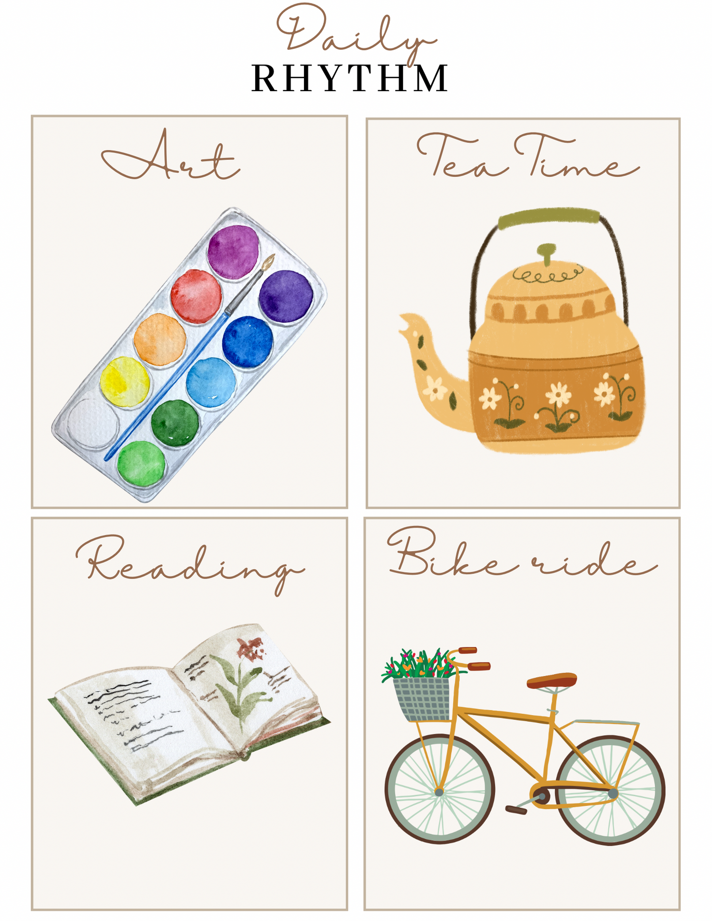 Daily Rhythm Cards