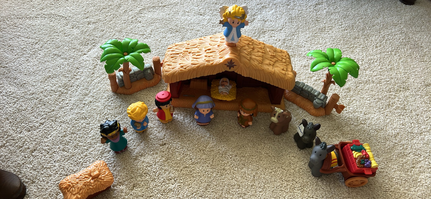 Little People Deluxe Christmas Story
