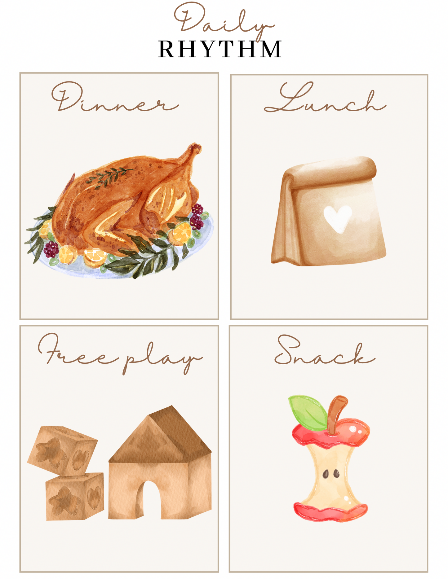 Daily Rhythm Cards