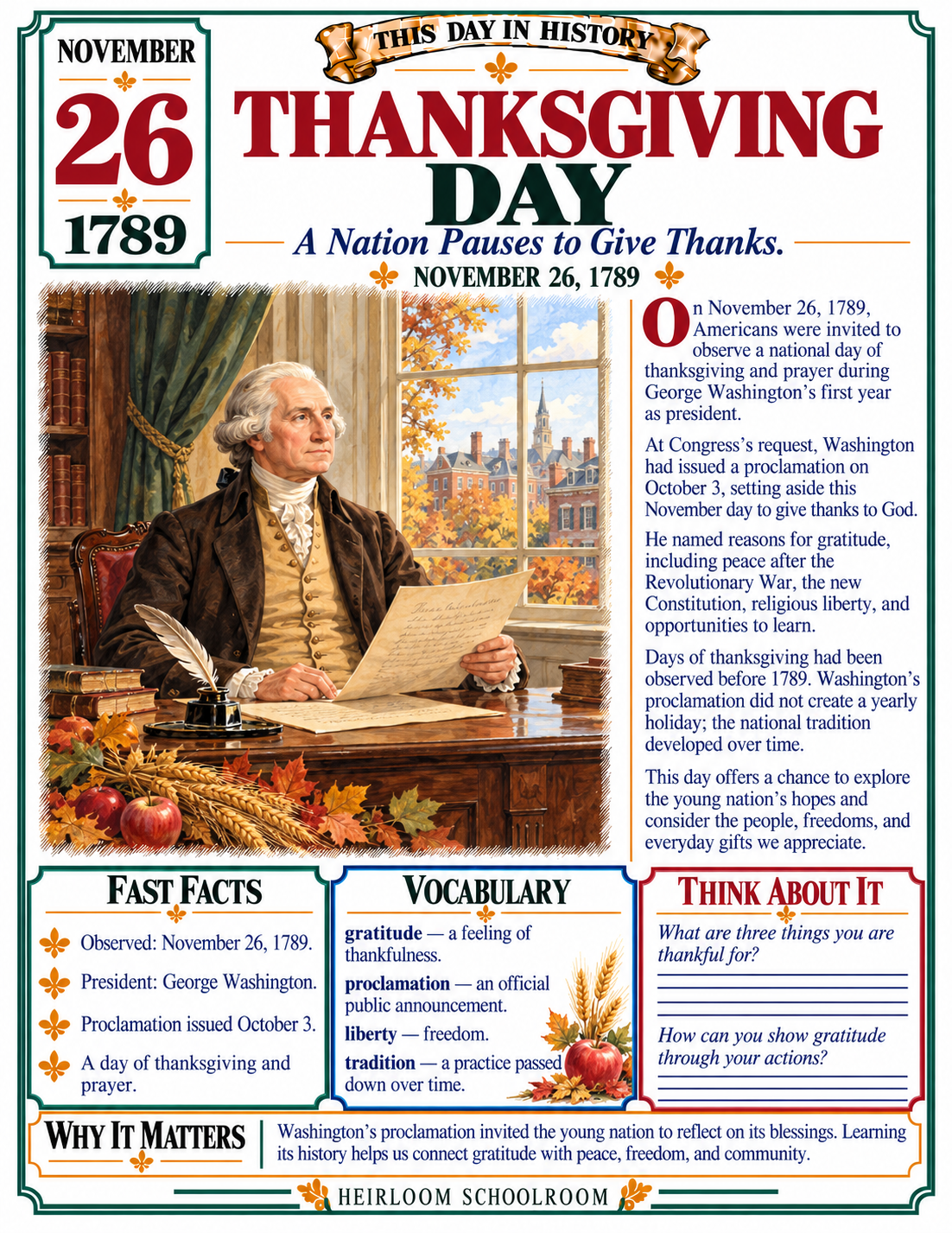 This Day in History November Edition