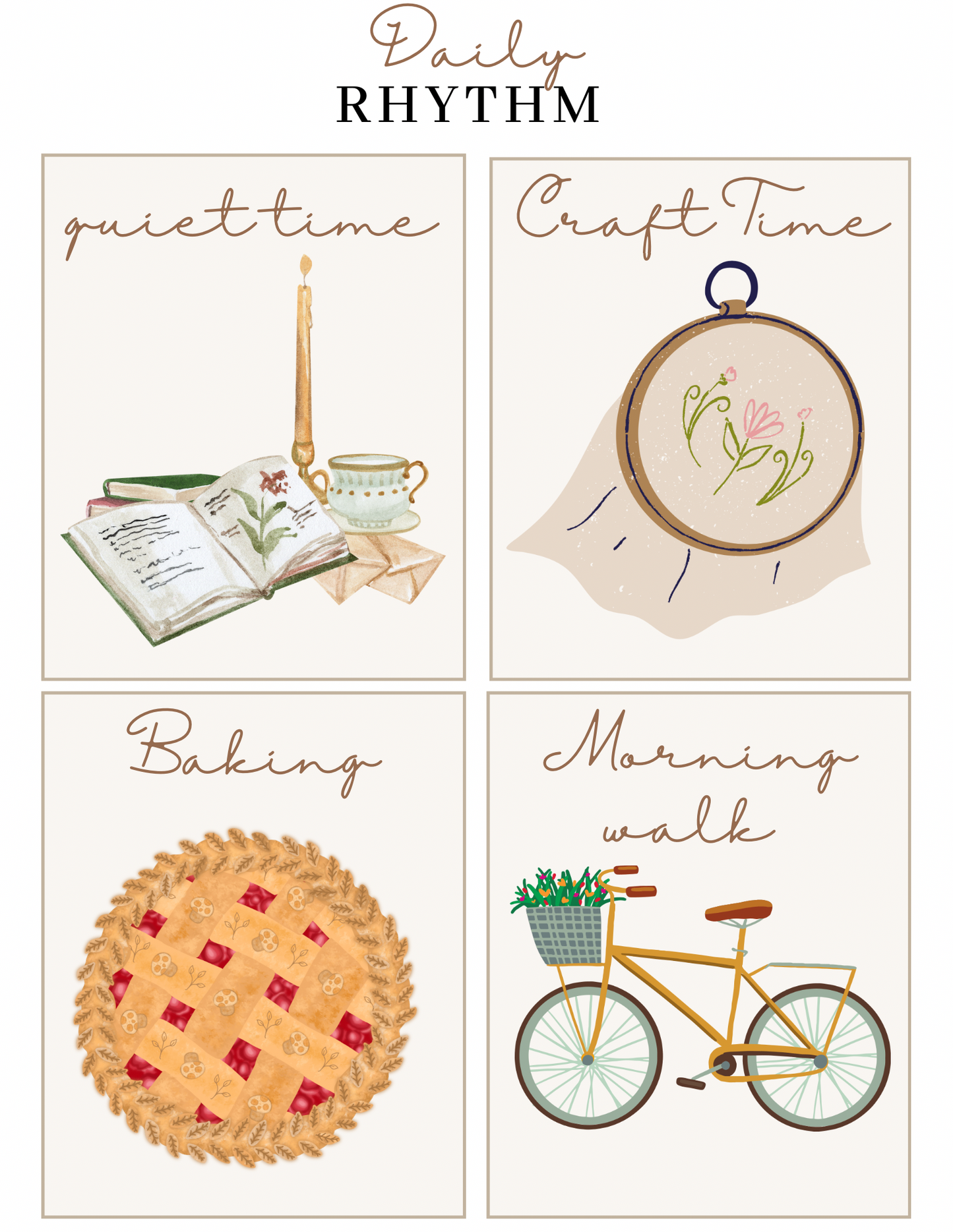 Daily Rhythm Cards