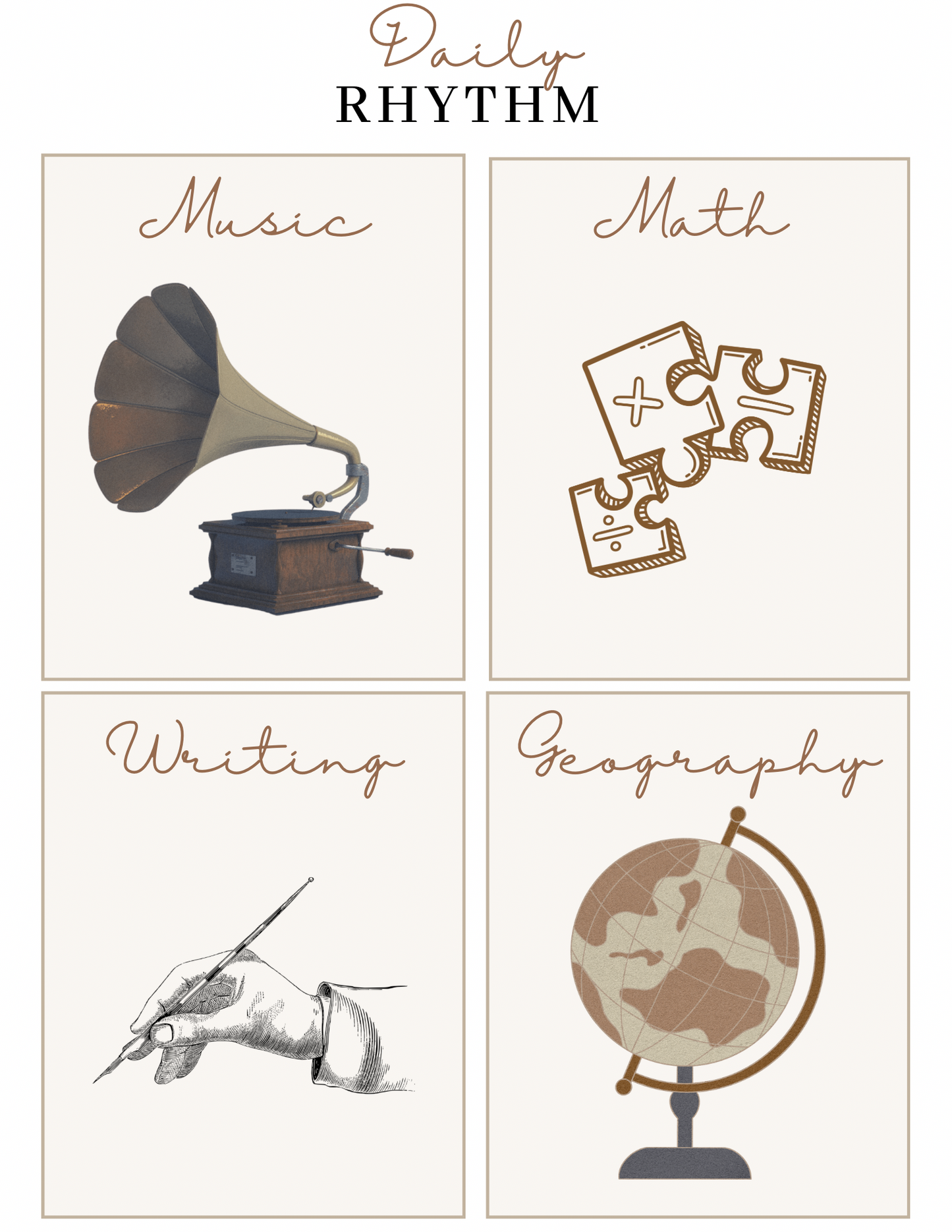 Daily Rhythm Cards