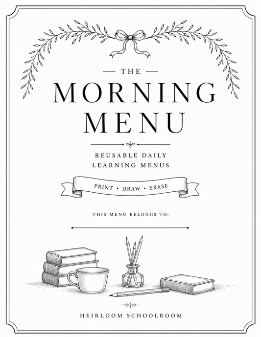 Morning Menu