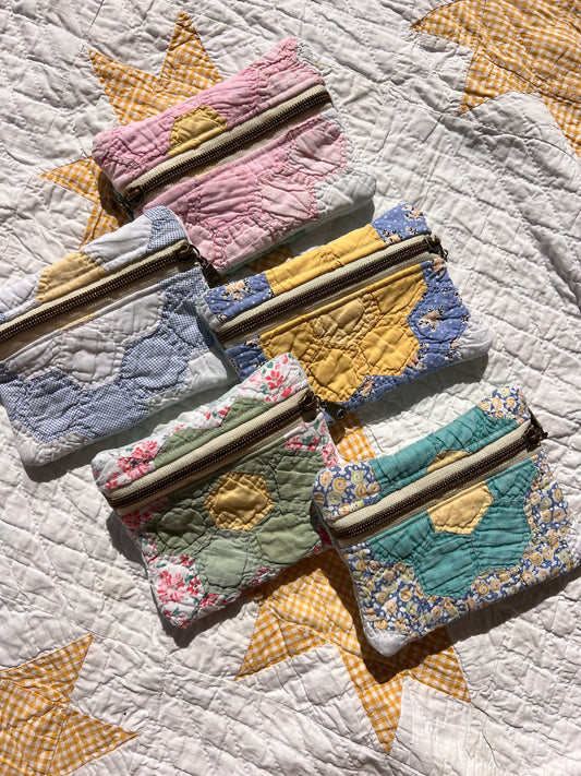 Heirloom GFG Quilt Pouch