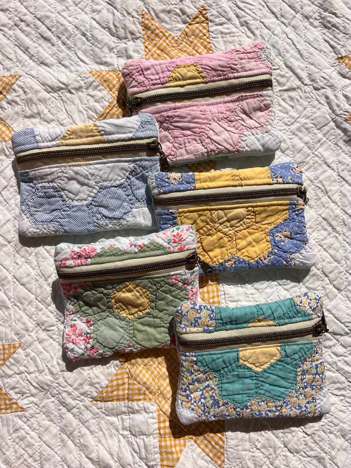 Heirloom GFG Quilt Pouch