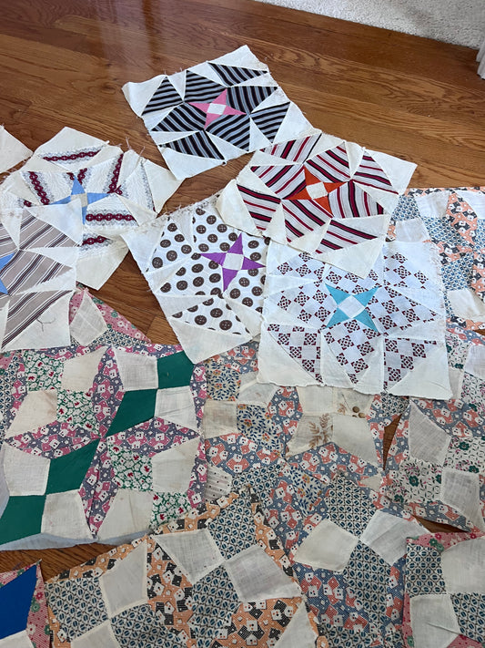 The Quiltmaker’s Collection | Antique Hand-Pieced Quilt Blocks