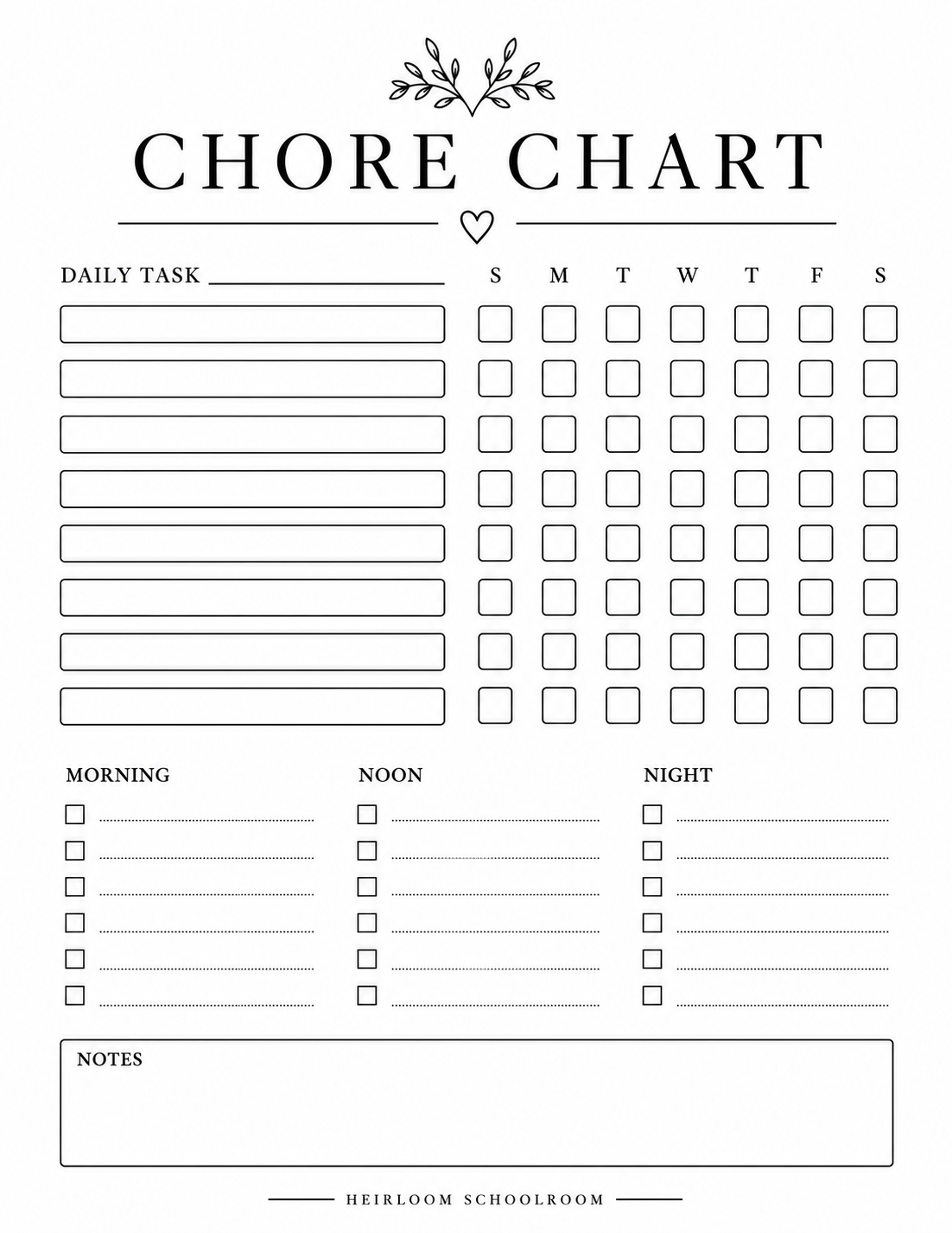 Chore Chart