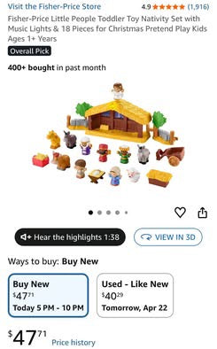 Little People Deluxe Christmas Story