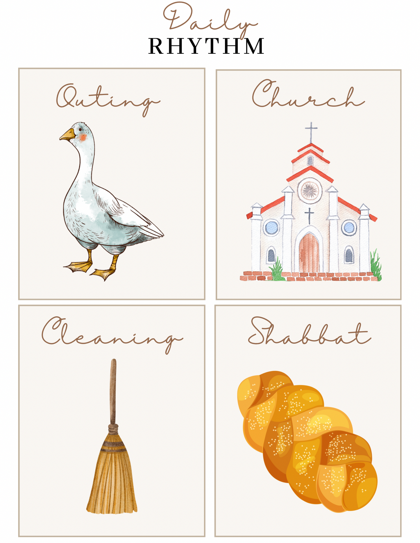 Daily Rhythm Cards